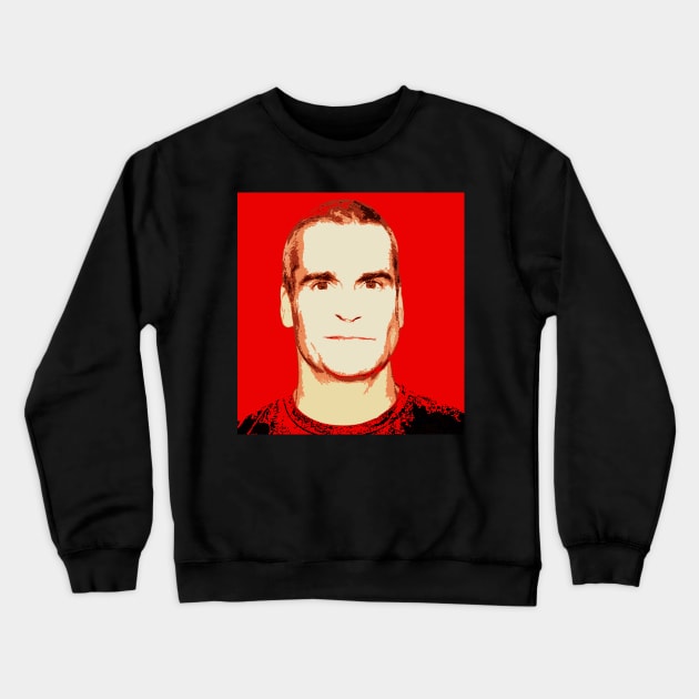 henry rollins Crewneck Sweatshirt by oryan80